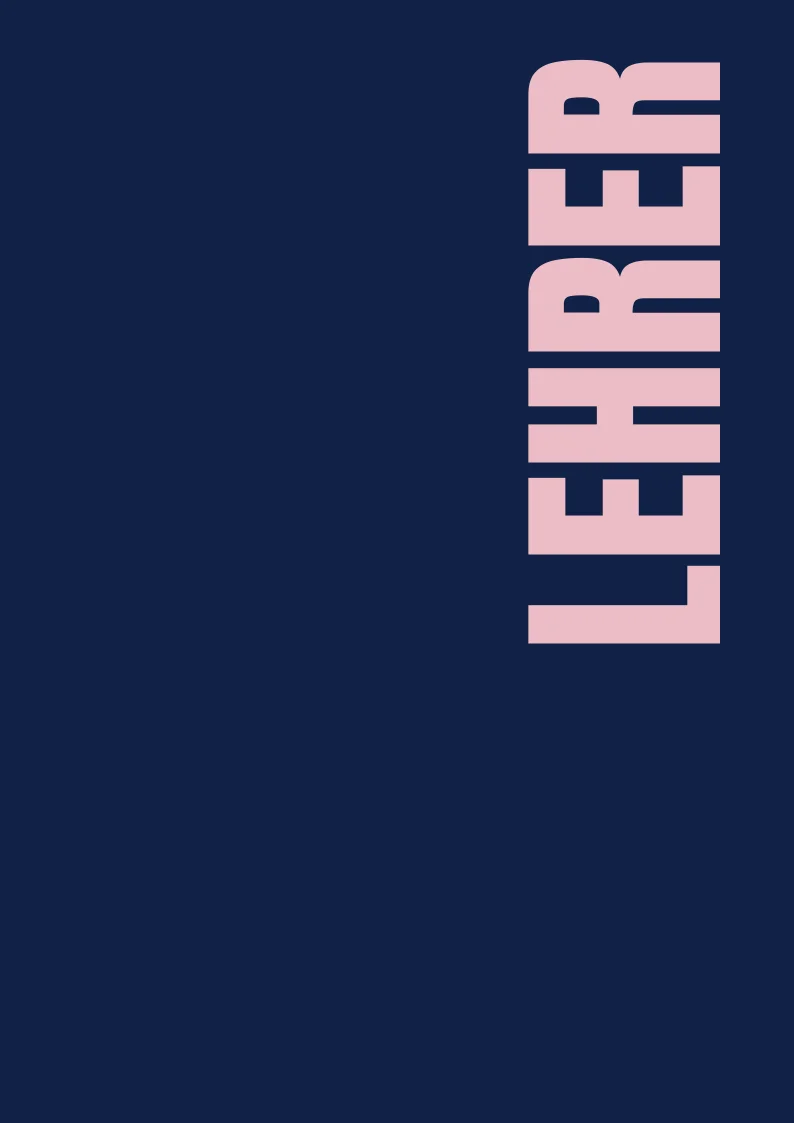 Modern: Deckblatt