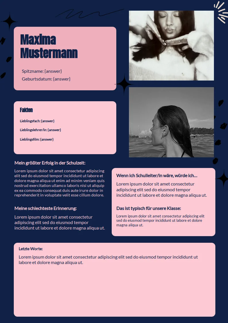 Modern: Steckbrief