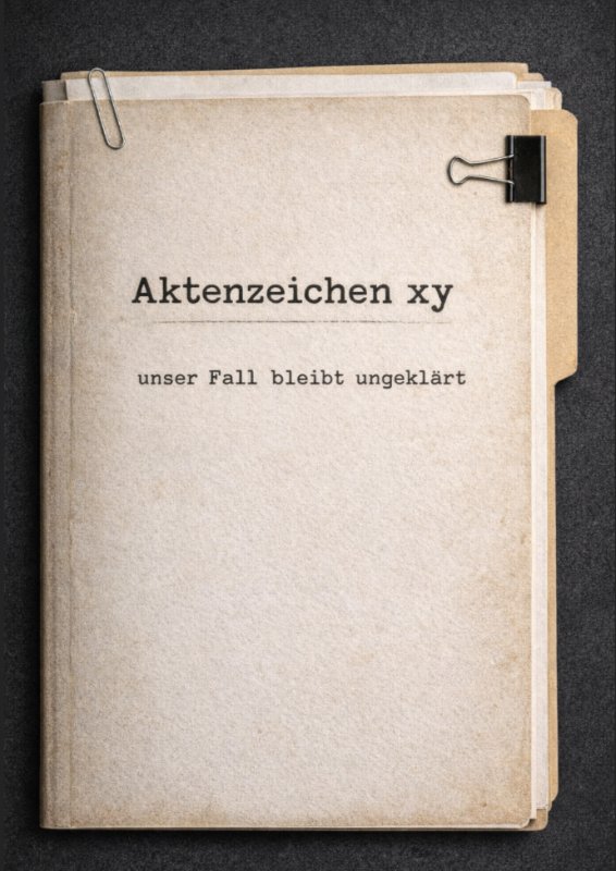 Aktenzeichen xy: Cover