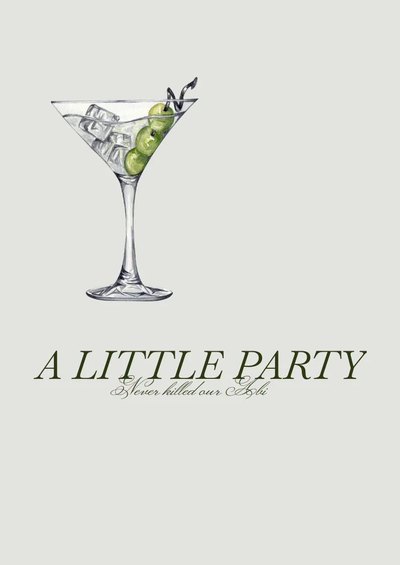 A little Party never killed our Abi: Deckblatt