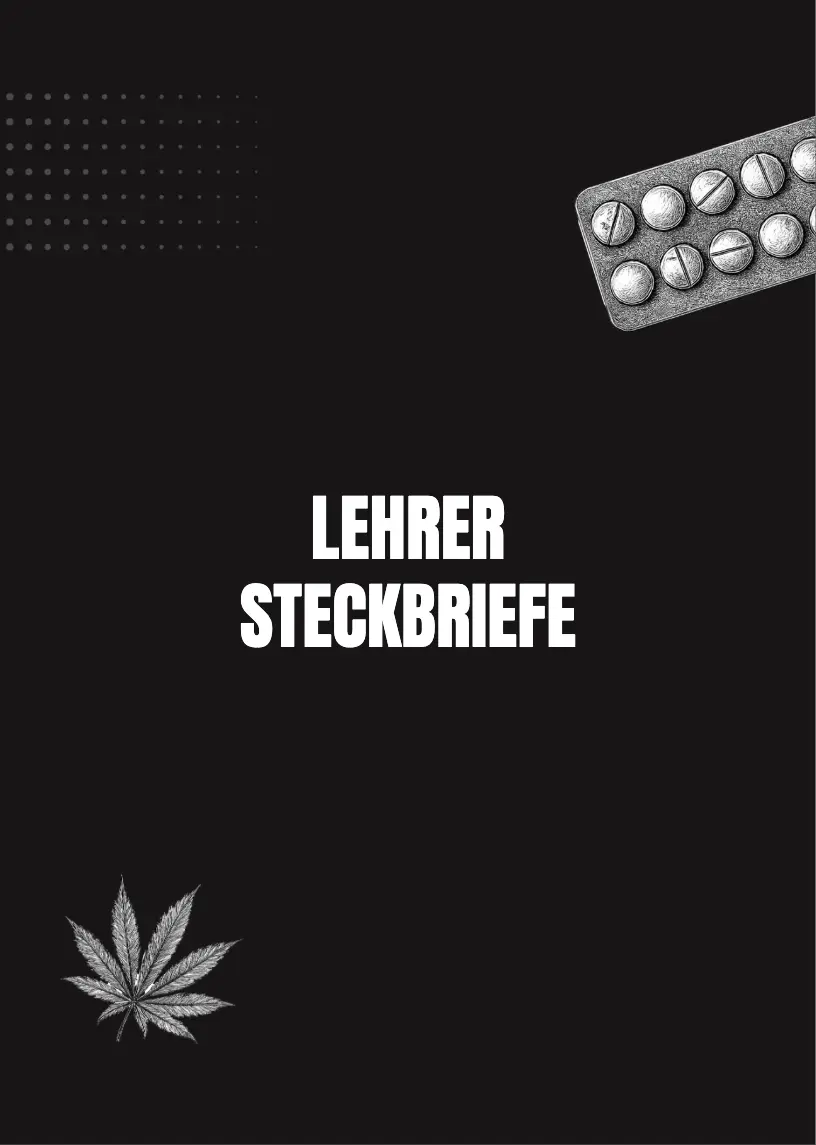X Jahre Stoff: Deckblatt