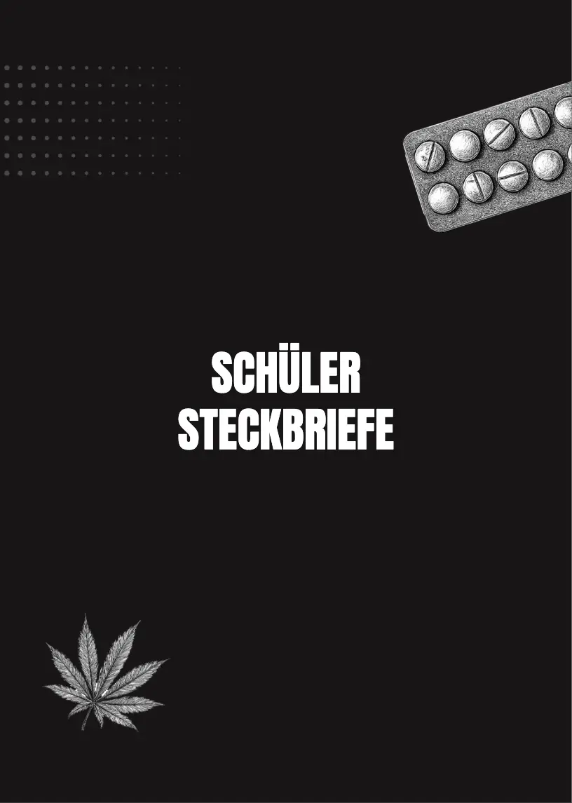 X Jahre Stoff: Deckblatt