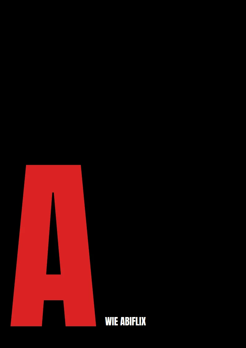 Abiflix: Deckblatt